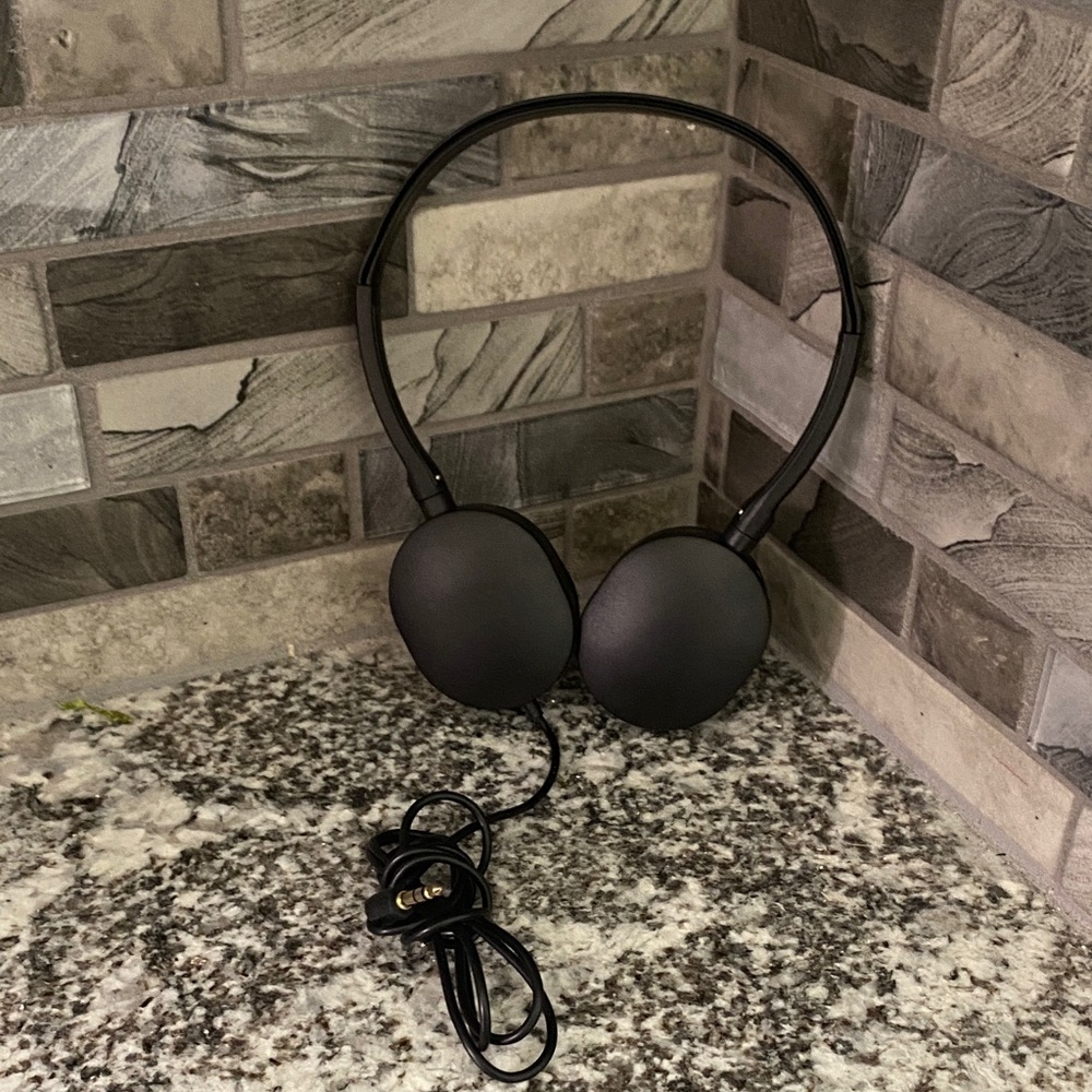 Black Over-Ear Headphones NWOT